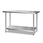 1524x610mm Stainless Steel Kitchen Bench 304