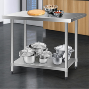 Cefito 1219 x 762mm Commercial Stainless Steel Kitchen Bench