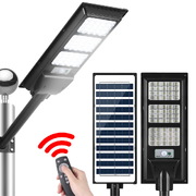 240 LED Solar Street Light Flood Motion Sensor Remote Outdoor Wall Lamp