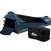 Single Camping Swags Navy Water Resistant Ripstop Canvas