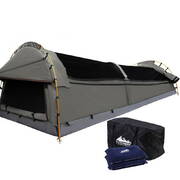 Double Size Canvas Tent- Grey