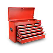 9 Drawers Toolbox Storage Chest Cabinet - Red