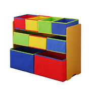  Multi-bin Kids Toy Box-Nature
