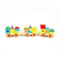 WOODEN BLOCK TRAIN