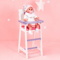 Olivia's Little World - Little Princess 45cm Doll Furniture - Baby High Chair
