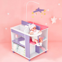 Olivia's Little World - Little Princess 45cm Doll Furniture - Baby Changing Station with Storage
