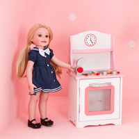 Olivia's Little World - Little Princess 45cm Doll Furniture - Sweet Pink Kitchen
