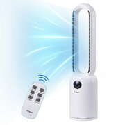  2in1 Bladeless Fan Air Purification W/ Remote 88cm - Elegant