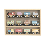 My Forest Friends Wooden Train & Carriage Set