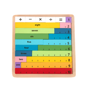 Maths Learning Rods Counting Game Board