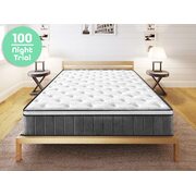 King Single Size Cooling Gel Tri-Foam Spring Euro Mattress
