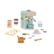 Wooden Barista Coffee Machine Set