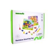 Rainbow Stacking Pegs 