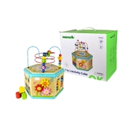 7 In 1 Activity Cube Hexagon