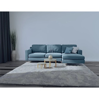 Grayson 3.5 Seater Chaise Lounge ( Blue )