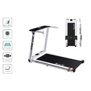 Treadmill Electric Home Gym Fitness Excercise Fully Foldable 420Mm White