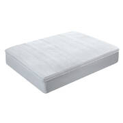 Giselle Bedding 1000GSM Mesh Pillowtop Mattress Topper Protector Cover Double