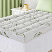 Mattress Topper 11cm Pillowtop toppers Bamboo King Single