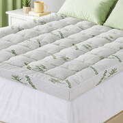Mattress Topper 11cm Pillowtop toppers Bamboo Queen