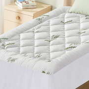 Mattress Topper 5cm Pillowtop toppers Bamboo King Single
