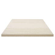 7.5cm Latex Mattress Topper Double Size Comfort Support Sleep Bedding