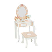 White Wooden Dressing Table 52x33x92.5cm