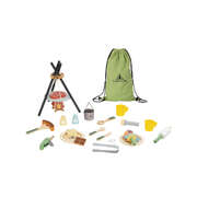 Camping Playset Wooden 22x22x33cm