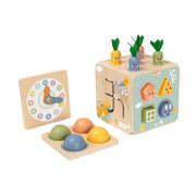 Activity Cube Wooden Toy 15.5x14.5x14cm