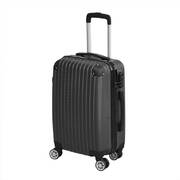 20" Cabin Luggage Suitcase Code Lock Hard Shell Travel Case Carry On Bag Trolley