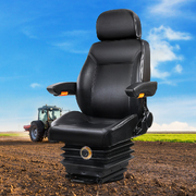 Tractor Seat Forklift Excavator Truck Backrest Chair Pu Leather