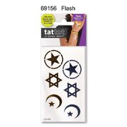 TATTOO MINI STAR OF DAVID FLAS