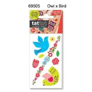 TATTOO MINI BIRD COLOR