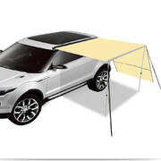 3x3M Car Side Awning Extension Roof Rack Covers Tents Shades Camping