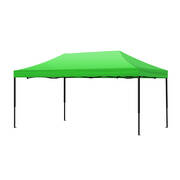 Mountview Gazebo Tent 3x6 Outdoor Marquee Gazebos Camping Canopy Wedding Green