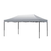 Mountview Gazebo Tent 3x6 Outdoor Marquee Gazebos Camping Canopy Wedding Silver