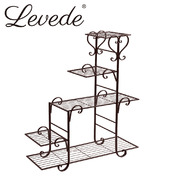 Plant stand outdoor indoor metal flower pots rack