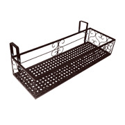 Durable steel frame Plant Holder Plant Stand Rack Shelf Rectangle Bronze