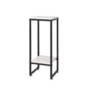 Plant Stand Garden Home Outdoor White Medium