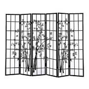 6 Panel Free Standing Foldable Room Divider Print
