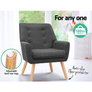 Armchair Tub Single Dining Chair 