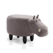 Kids Animal Stool - Grey