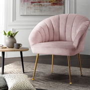 Stylish eye catching Velvet Sofa Couch Armchair-Pink