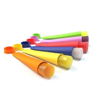 6 x Silicone Ice Pop Moulds - Pushup Ice Block [BPA Free]   