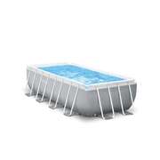  PRISM Premium Rectangle Metal Frame Pool Above Ground 4.0m x 2.0m 1.0m 26788
