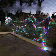 55M LED Christmas Fairy Light Clear String in Multi Color