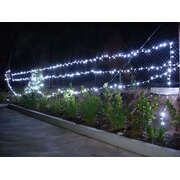55M Long 500 LED Fairy Rope Christmas Light in Ultra White