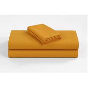 1200TC Organic Cotton King Single Sheet Sets Mustard