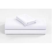 1200TC Organic Cotton Super King Sheet Sets White