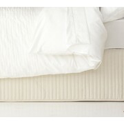 Quilted Cream King Single Valance by Ardor