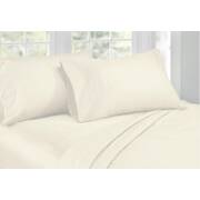  1000TC Cotton Sateen Ivory King Sheet Set by Phase 2